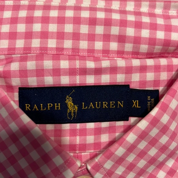 RALPH LAUREN SHORT SLEEVE SHIRT - Picture 3 of 3